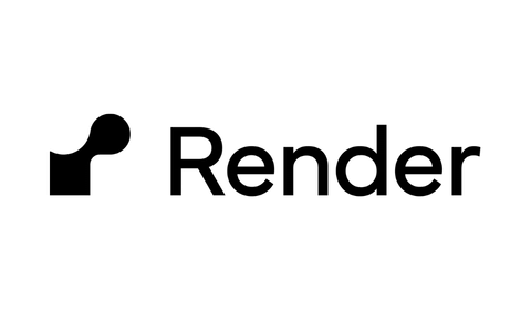 Render logo with symbol