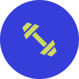 icon of hand weight